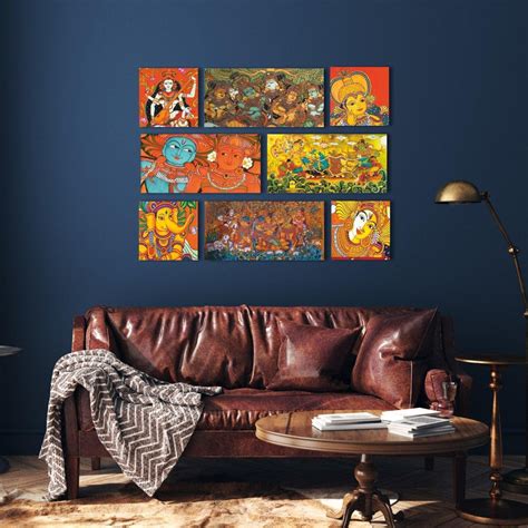 Elevate Your Home or Office with Ethnic Indian Canvas Paintings ...