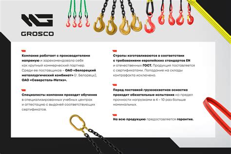 Круглопрядный кольцевой строп Grosco СТКК 3 т, 2 м кск TIC03002 ...