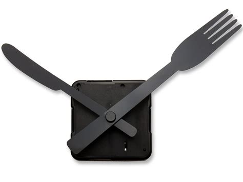 Knife Fork Hands Silent Clock Mechanism 4.13/10.5cm - Etsy