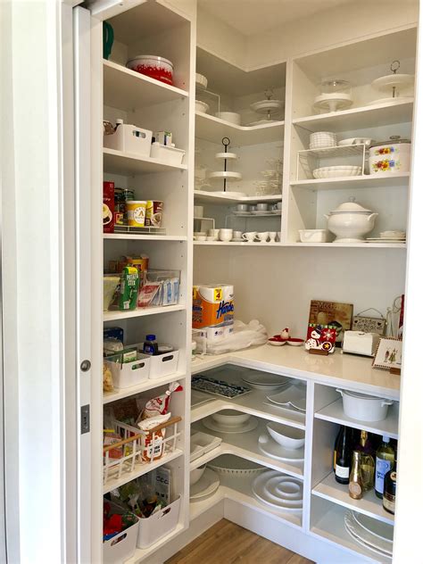 Modern Pantry Design with Sliding Door