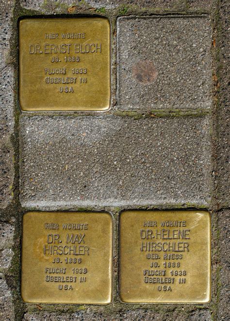 New Stolpersteine for victims of the Holocaust in my hometown - The ...