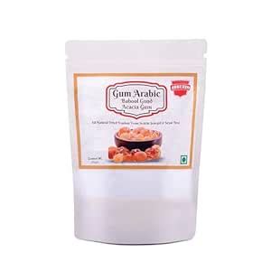 ABRUZZO Gum Arabic Babool Gond Acacia Gum Powder (250 g) Imported gum ...