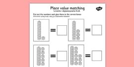 👉 Place Value Revision Clock Worksheet (teacher made)