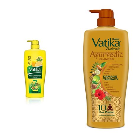 Buy Dabur Vatika Anti Dandruff Shampoo, with Lemon & Methi for Dandruff ...