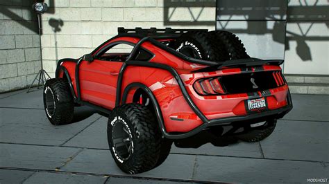 Ford Mustang GT500 OffRoad GTA 5 Vehicle Mod - ModsHost