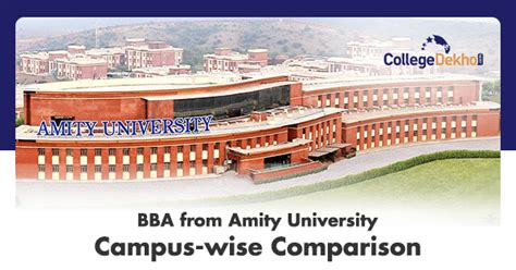 BBA at Amity University: Fees for All Campuses, Eligibility & Admission ...