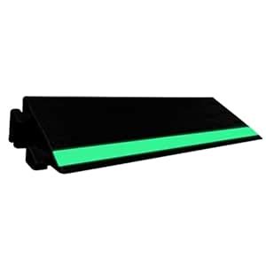 AoForce Portable Non-Slip Wheelchair Ramp, Black, 25 x 10 x 4 cm ...