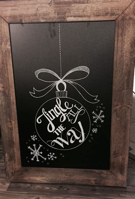 Christmas Chalkboard Ideas Easy at Jamie Gibb blog