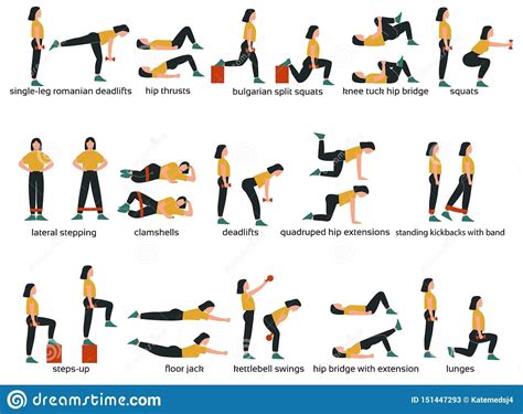 glute workout standing