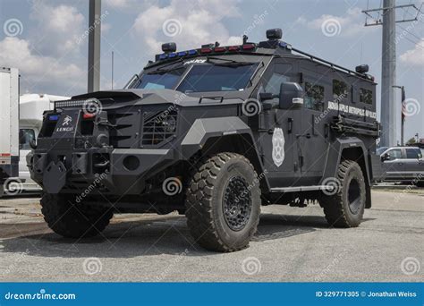 Indianapolis Metropolitan Police Department IMPD Lenco BearCat G3 SWAT Truck and Tactical ...