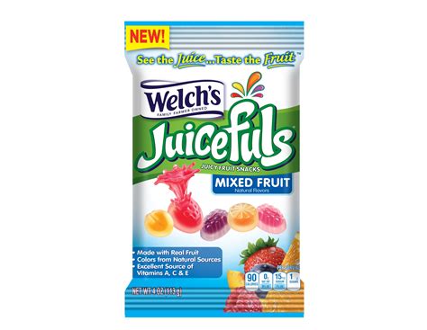 Welch's Juicefuls Mixed Fruit Fruit Snacks 4oz - Walmart.com