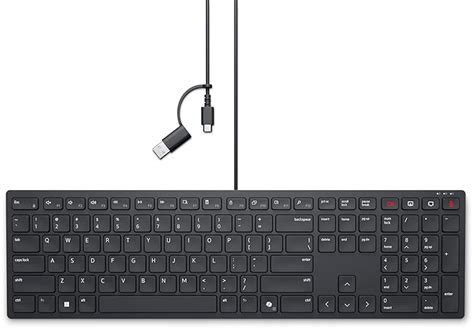 Dell KB525C Pro Silent Wired Collaboration Keyboard - tpstech.in