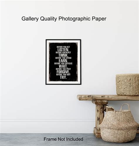 Buy Inspirational Quotes Wall Art - Positive Quotes Wall Decor ...