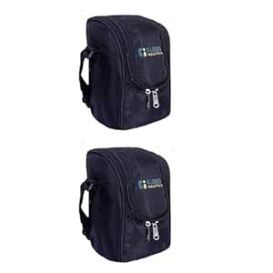 Buy Kuber Industries Lunch Box|Canvas Leak Proof 3 Stainless Steel ...