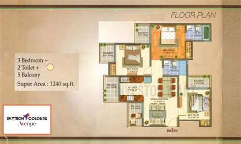 Skytech Colours Avenue, Sector 10 Greater Noida West, Greater Noida ...