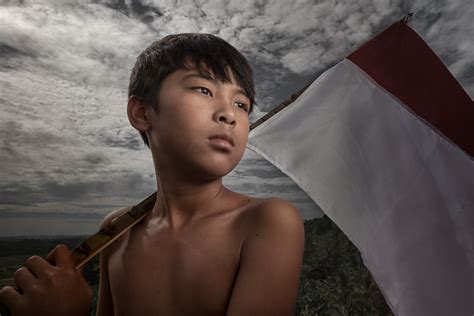 Flying the Flag | West Java, Indonesa | Ken Koskela Photography