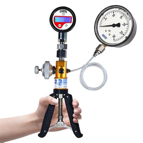 INSTRUKART Pressure and Vacuum Hand Pump Calibrator for India | Ubuy