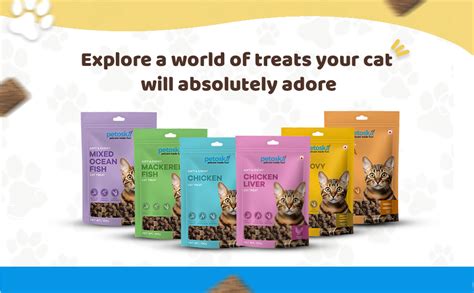 Petoska Anchovy Fish Cat Treats - 100g | Air-Dried Real Anchovy Bites ...