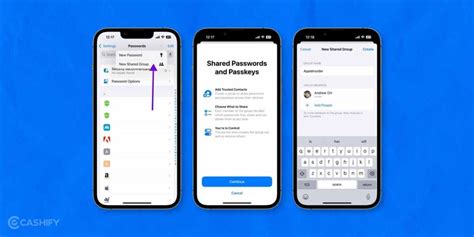 How To Use The New Family Passwords Feature On iOS 17 | Cashify Blog