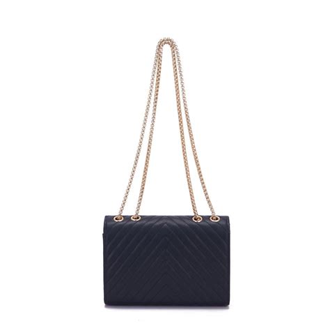 Buy Giordano Women Sling Bag With Zipper & Adjustable Strap - Black Online