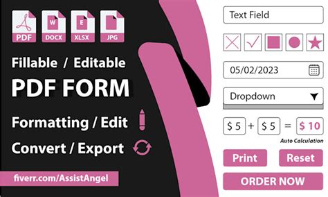 Image result for Create PDF Fillable Form