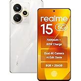 realme 15 Smartphone 5G 128GB ROM 8GB RAM 6.8" AMOLED Display 144Hz ...