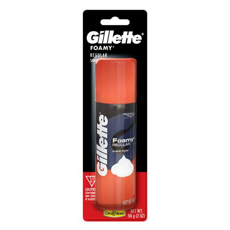 GILLETTE FOAMY 2OZ SHAVE CREAM