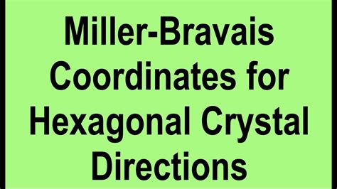 Image result for Hexagonal Crystal Structure Directions