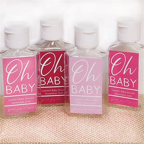 Personalized Gift Baby Shower Covid Hand Sanitizer Baby Shower Hand ...