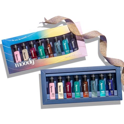 Buy Moody Premium Unisex Perfume Gift Set of 8 | IFRA Certified | Long ...