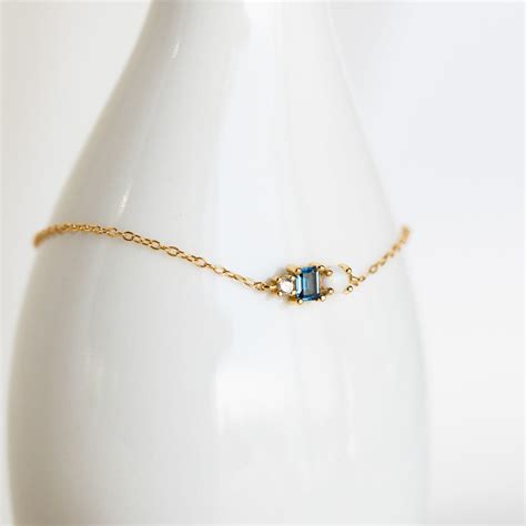 Birthstone Trio Bracelet - Elegant Sterling Silver & Gold – LUXEZ