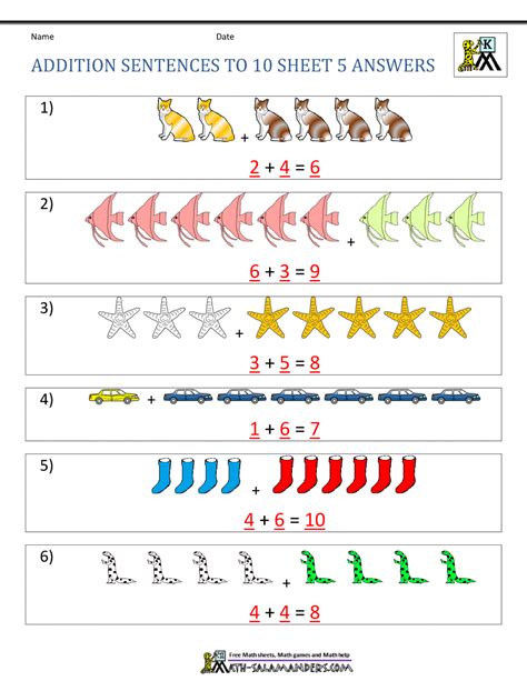 Image result for Math Addition Kinder