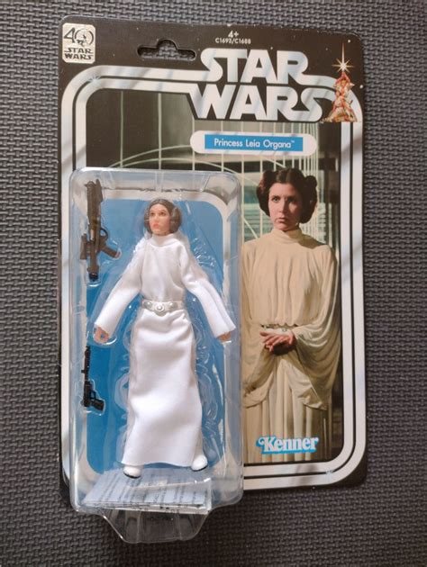 Star Wars The Black Series 40th Anniversary Princess Leia Organa - Star ...