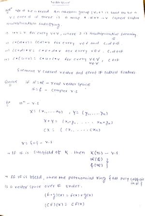 Remedial Mathematics unit 5 - DIFFERENTIAL EQUATIONS Points to be ...