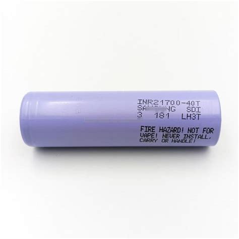 21700 40t 50s Cylindrical Lithium Li-IonBattery Inr 21700 3.7V 4800Mah