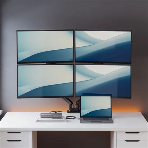ALOGIC Quad 4K Display Thunderbolt Hybrid Universal Docking Station