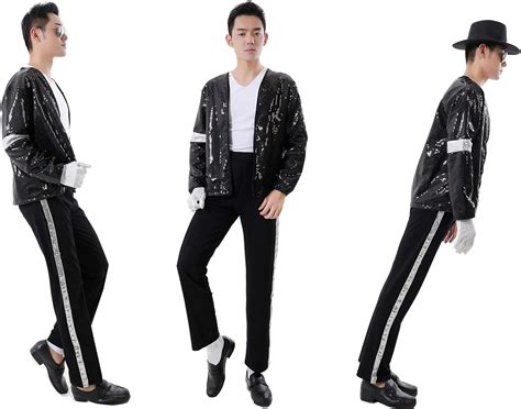 Buy CIGUO Men's Halloween Party Costumes for Dance Cosplay Birthday ...