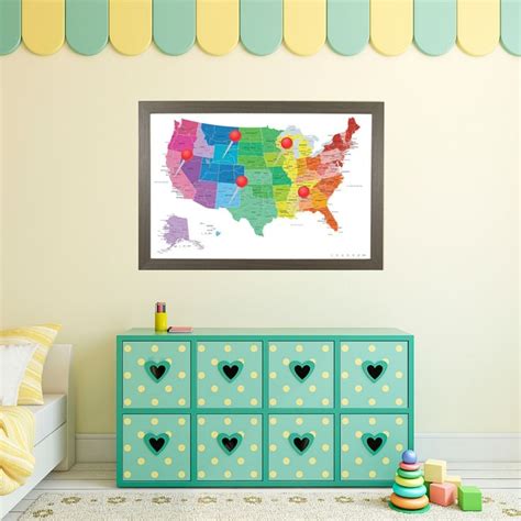 Us Map with Pins 的图像结果