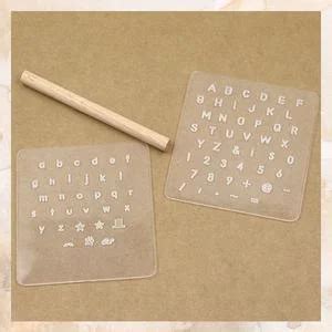 Leather Alphabet Stamp Set