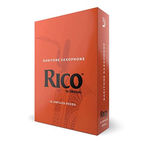 Rico Baritone Sax Reeds, Strength 1.5, 10-pack : Amazon.in: Musical ...