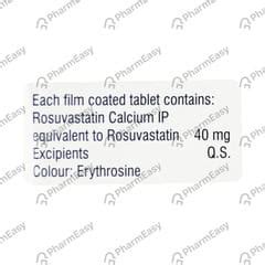 Rosuless 40 MG Tablet (15): Uses, Side Effects, Price & Dosage | PharmEasy