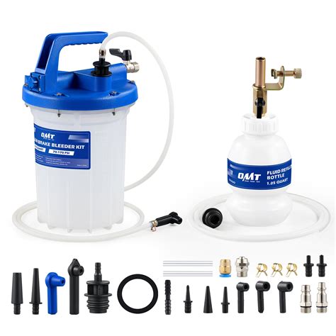 Orion Motor Tech 3L Vacuum Brake Bleeder Kit, Pneumatic Brake Fluid Bleeder Kit with 3.2 qt ...