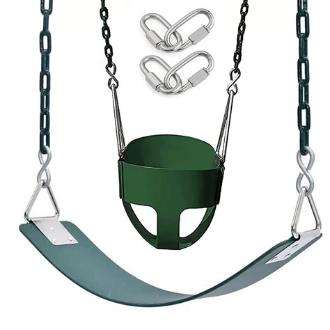REZNOR High Back Full Swings Seats and Bucket Swing with 1.5 Meter ...