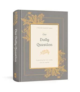 Buy Our Daily Question: A Three-Year Journal for Couples Book Online at ...