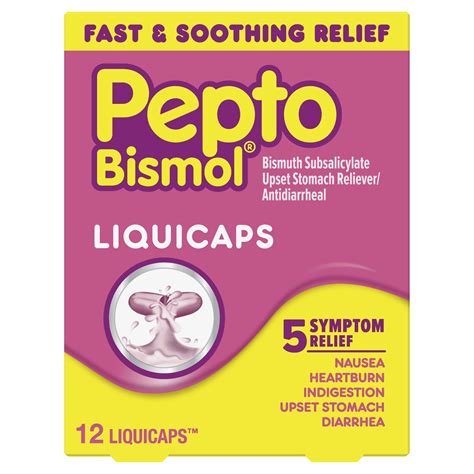 Pepto Bismol Stomach Ulcer at Kristopher Chambers blog