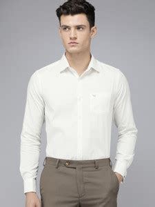 THE BEAR HOUSE Men Solid Formal White Shirt - Buy THE BEAR HOUSE Men ...