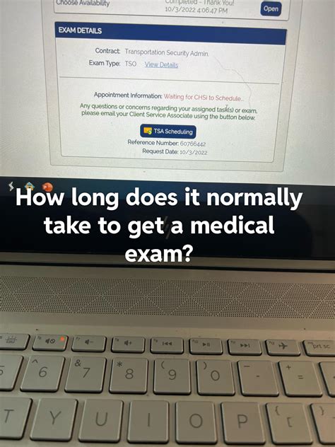 Medical exam for tsa : r/tsa