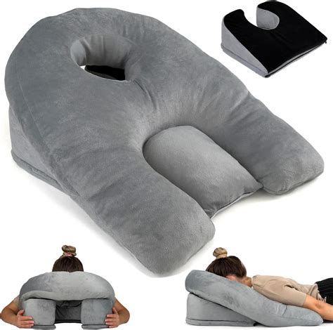 Amazon.com: Face Down Pillow - Adjustable Stomach Sleeping Pillow for Recovery After Eye Surgery ...