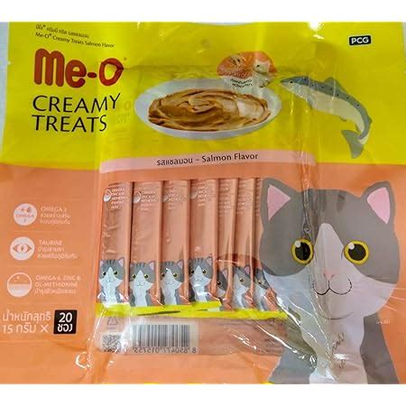 Heads Up For Tails Me-O Creamy Cat Treats Combo of Bonito Flavor, Crab ...