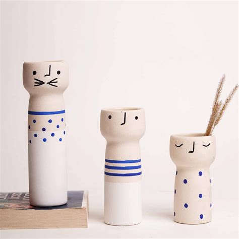 Cute and Petite Vases - Set of 3 – Local Kala